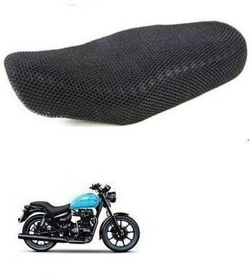 AUTOGLICH New-likam-cool-mesh-110 Single Bike Seat Cover For Royal Enfield Continental GT