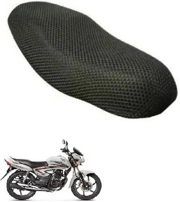 AUTOGLICH New-UNQ-MESH-BSC-A27 Single Bike Seat Cover For Honda CB Shine