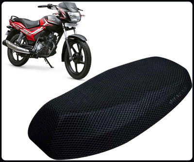Vtrust A-2XL-025 Free Size 3D Motorcycle/Bike Seat Cover Breathable Mesh Net Cushion Single Bike Seat Cover For TVS Star City