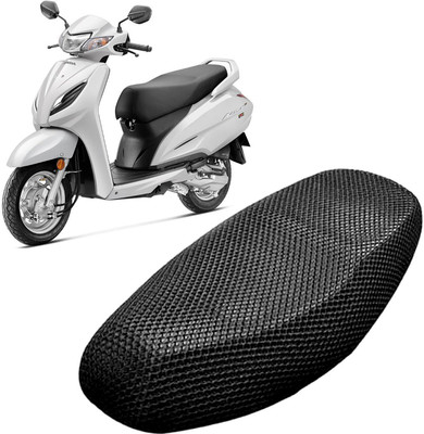 Lakshmina Enterprises HHH 3D Free Size Bike/Scooty Seat Cover Very Soft Net Mesh Fabric and Smooth Single Bike Seat Cover For Honda Activa 6G