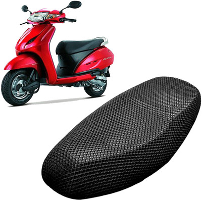 anmol enterprises II 3D Free Size Bike/Scooty Seat Cover Very Soft Net Mesh Fabric and Smooth Single Bike Seat Cover For Honda Activa 3G