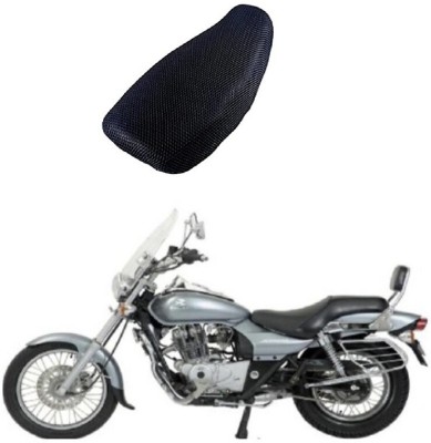 ASESOMECREATION BSJ BLACK SEAT COVER JALI 38 Single Bike Seat Cover For Bajaj Universal For Bike