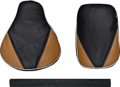 majesticrides MR_LH26 Split Bike Seat Cover For Royal Enfield Classic, Classic 350