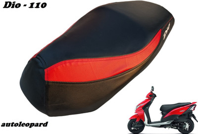 AUTOLEOPARD HONDA DIO 110 cc SCOOTY SEAT COVER Single Bike Seat Cover For Honda Dio