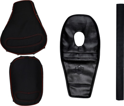 majesticriders Seat Cover Compatible with RE Classic 350/500cc BS/3/4/6 Modle Only 2012 to 2020 Split Bike Seat Cover For Royal Enfield Classic, Classic 350, Classic 500, Classic Chrome