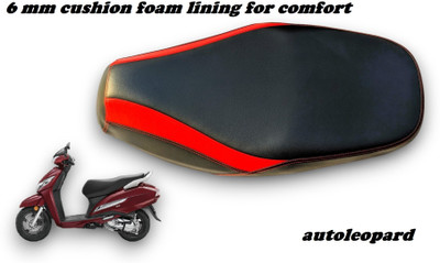 AUTOLEOPARD ACTIVA 125 cc BS6 SCOOTY SEAT COVER Single Bike Seat Cover For Honda Activa 125