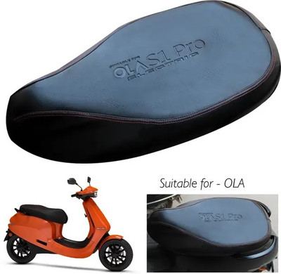 RONISH BLACK SEAT COVER FOR S1, S1 PRO Single Bike Seat Cover For Ola S1, S1 Pro