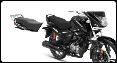 KP8 A-sc glummer Single Bike Seat Cover For Hero Glamour