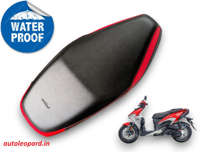 AUTOLEOPARD NEW XOOM 125 PREMIUM QUALITY RED BLACK TONE Single Bike Seat Cover For Hero NA
