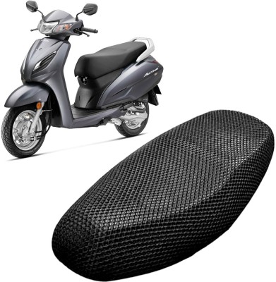 Lakshmina Enterprises Activa 6G Free Size Bike/Scooty Seat Cover Very Soft Net Mesh Fabric and Smooth Single Bike Seat Cover For Honda Activa i