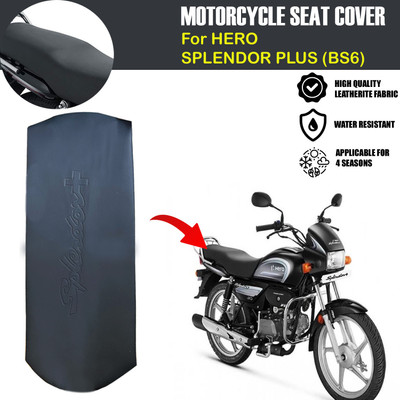 SRPHERE Waterproof |Durable |Single Bike Seat Cover | Hero Splendor Plus (BS6) Single Bike Seat Cover For Hero Splendor Plus