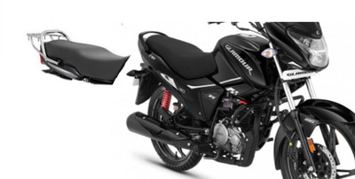 Pnnk Bike seat cover neww-341 Single Bike Seat Cover For Hero Glamour