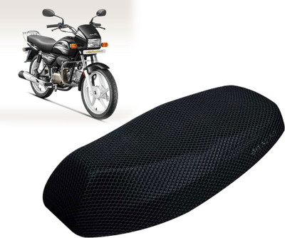 Lakshmina Enterprises 2XL-020 Free Size 3D Motorcycle/Bike Seat Cover Breathable Mesh Net Cushion Single Bike Seat Cover For Hero Splendor