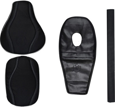 majesticrides MR_lh06 Split Bike Seat Cover For Royal Enfield Classic, Classic 350