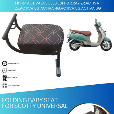 SRPHERE BSRD6 Scooty Baby Seat/Baby Stand For All Scooty Models. Single Bike Single Bike Seat Cover For NA NA