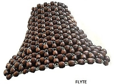 Q1 Beads Wooden cushion Gel pad for all the Bike FLYTE Single Bike Seat Cover For Mahindra Flyte