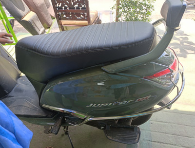 agr Jupiter 02 Single Bike Seat Cover For TVS Jupiter