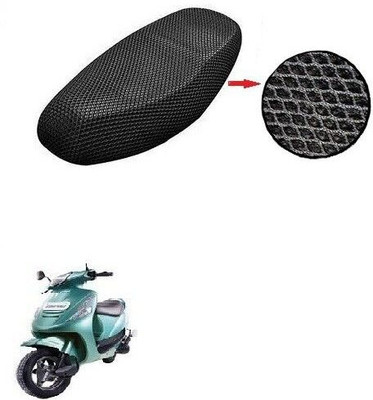 AUTOGLICH New-BLSM-MESH-CVR-A121 Single Bike Seat Cover For Mahindra Kine