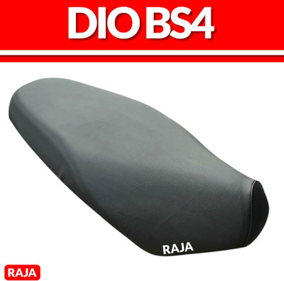 raja Dio BS-4 PU Leather Scooter/Scooty Seat Cover Accessories Single Bike Seat Cover For Honda Dio