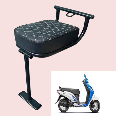 GOLSM Scooty Baby Seat Universal Baby Stand Honda Activa i Single Bike Seat Cover For Honda Activa i