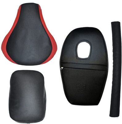 majesticrides MR_SCN78 Split Bike Seat Cover For Royal Enfield Classic 350, Classic 500