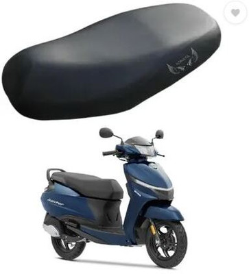 RONISH Waterproof And Scratch Proof Black Seat Cover For Jupiter 113 Single Bike Seat Cover For TVS Jupiter