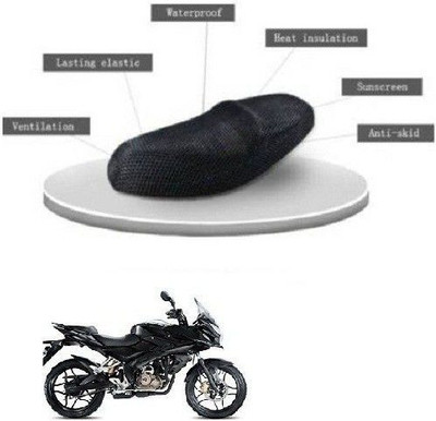 AUTOGLICH New-RAIZEX-COVER-22 Single Bike Seat Cover For Bajaj Phoenix 125