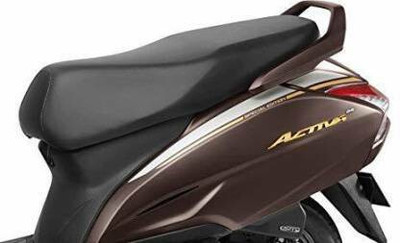 KP8 Free Size Scooty/ Scooter Seat Cover Cushion Black Single Scooty Bike Seat Cover Single Bike Seat Cover For Honda Activa 125, Activa