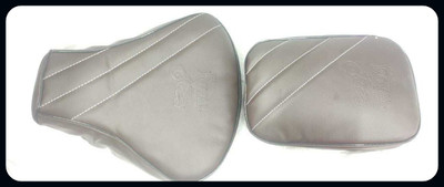 Kohli Bullet Accessorie KBA-FGHJ_NEW Split Bike Seat Cover For Royal Enfield Classic Chrome, Classic Desert Storm, Classic 350, Classic, Classic 500