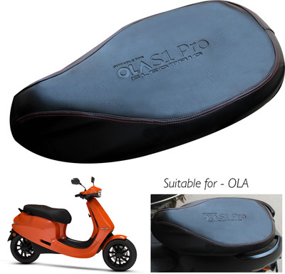 anmol enterprises Black Single Bike Seat Cover For Ola S1, S1 Pro