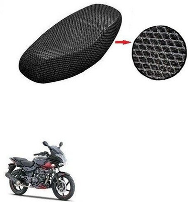 AUTOGLICH New-BLSM-MESH-CVR-A134 Single Bike Seat Cover For Bajaj Pulsar 220 DTS-i