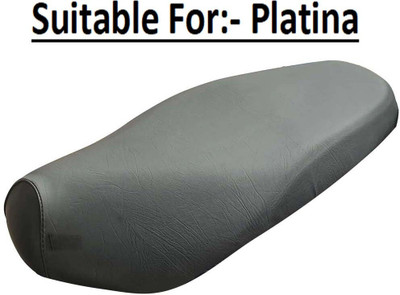 RONISH BIKE/MOTORCYCLE/TWO WHEELER_BSC Single Bike Seat Cover For Bajaj Platina