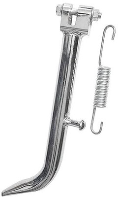 B.K Accessories SIDE STAND CHROME FOR ROYAL E.NFIELD BS3 ALL MODELS STRONG MATERIAL Bike Side Stand
