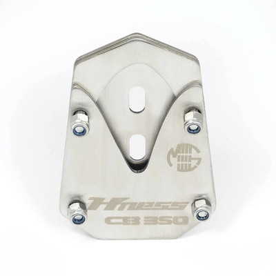road religion Stainless Steel Side Stand Extender for Highness CB350 Bike Side Stand