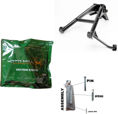 Moto Mill Discover 100T/ 125T with Pin & Spring Bike Centre Stand