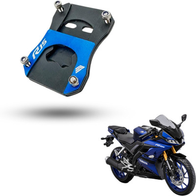 PHANTOM Strong Built Side Stand Extender for Yamaha R15 Bike (Blue) Bike Side Stand