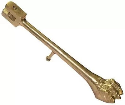 MODAROCK Brass Lion Paw Bike Side Stand Royal Enfield Bike Side Stand