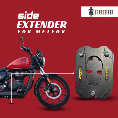 Grandbiker Side Stand Extender Royal Enfield Meteor Good Quality Bike Side Stand