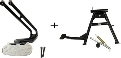 Digital Craft Footrest & Centre Stand Compatible for CHETAK EV [ Pack of 2 ] Bike Centre Stand