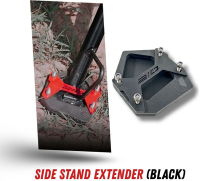 PHANTOM Side Stand for Hero X-pulse 210 / 4V | Heavy-Duty Metal Kickstand Bike Side Stand