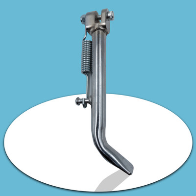 SPIRETON SIDE STAND CHROME FOR ROYAL ENFIELD BS3 ALL MODELS STRONG MATERIAL MADE IN INDIA Bike Side Stand