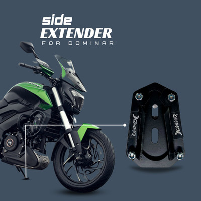 Grandbiker Premium Side Stand Extender Compatible for Bajaj Dominar 250/400 Bike Side Stand