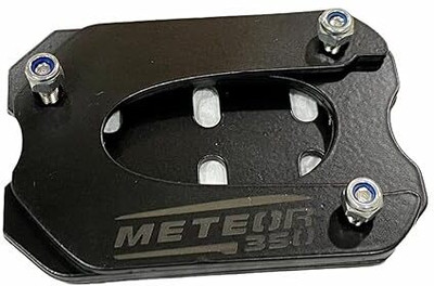 Golden Fox EX-03 Metal Side Stand Extender for Meteor 350 Bike Side Stand