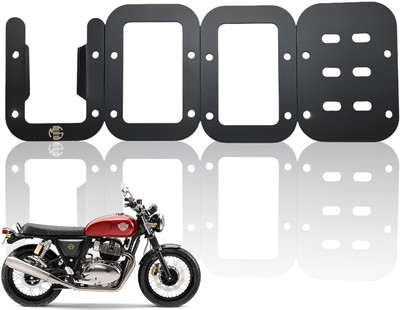 Moto Genius Stainless Steel Side Stand Extender for RE Interceptor: Heavy-duty stability Bike Side Stand
