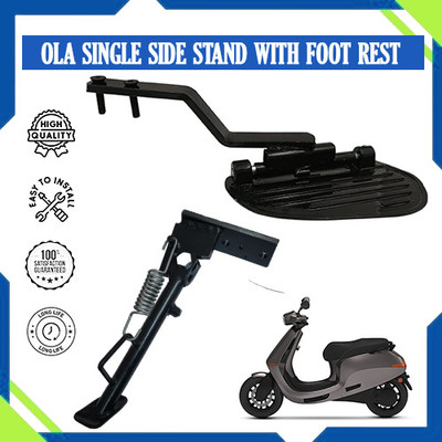 DAZZRIDE New Ola Gen 1 and Gen 2 S1 Pro S1 Air / S1 X | S1 X Plus Footrest With Bike Side Stand