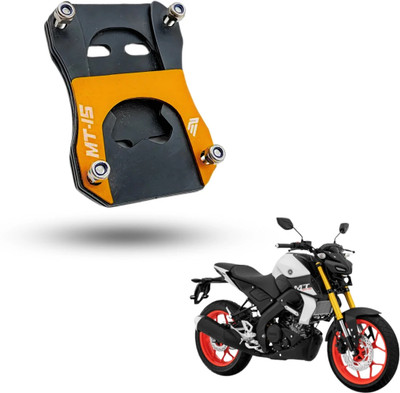 PHANTOM Strong Built Side Stand Extender for Yamaha MT15 Bike (Orange) Bike Side Stand