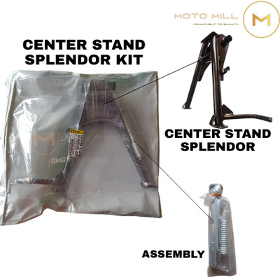 Moto Mill Splendor/Splendor Pro/Splendor+ all models with Pin & Spring Bike Centre Stand