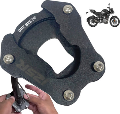 Dhe Best Bike Metal Side Stand Extender Base Plate Suitable For Xtreme 125R Bike Side Stand