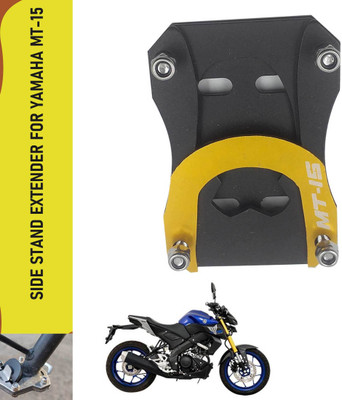 SHOWRIDE Heavy metal Motorcycle Side Stand Extender Mt-15 Bike Side Stand