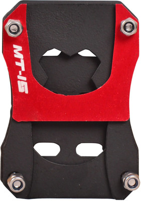 Vagary Motorcycle Side Stand Extender Mt 15 (Red) Bike Side Stand